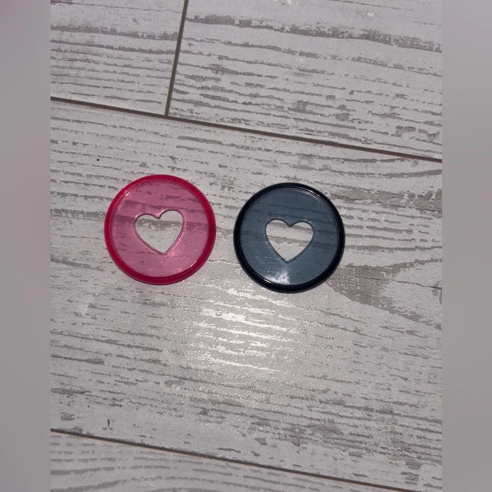 The Happy Planner Mini Pink and Navy Blue Heart Discs 2 Sets